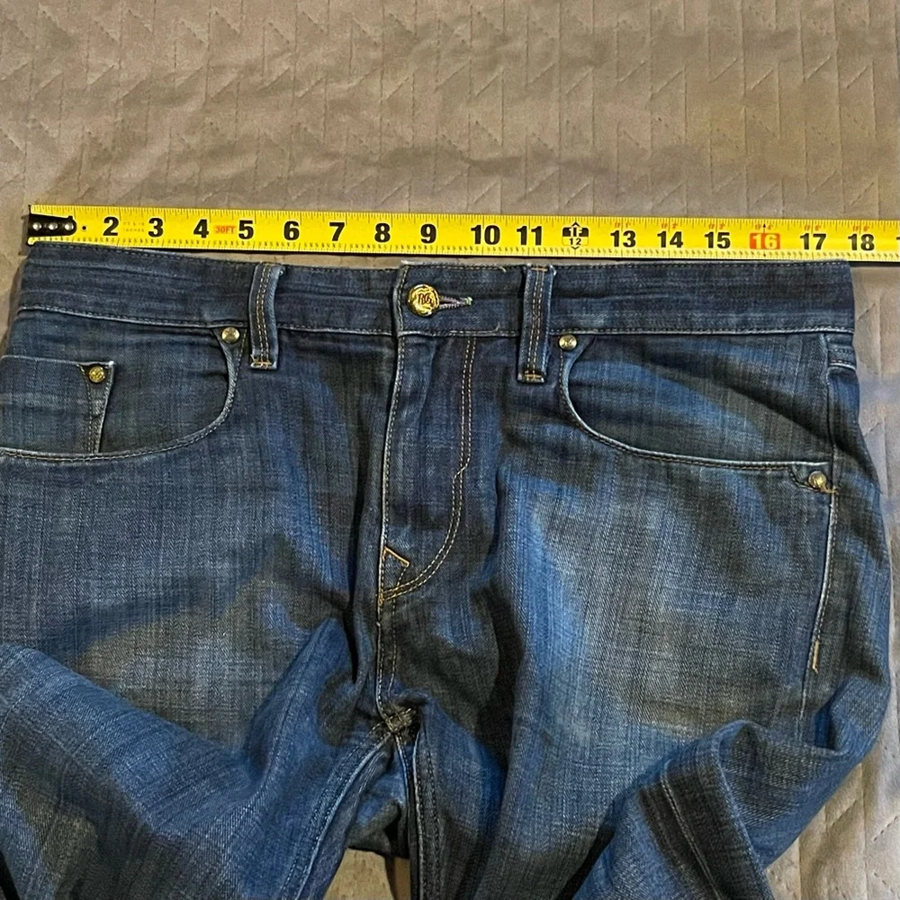 Robert Graham‎ Slim Jim jeans mens size 32x33 pre-owned condition blue